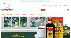 Desktop Screenshot of myasianstore.com